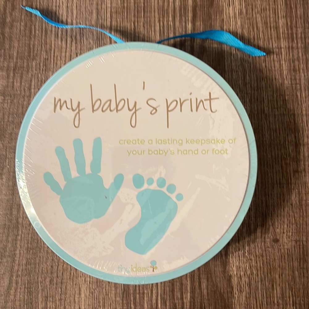 NEW My Baby’s print. Create your baby’s hand or foot print.